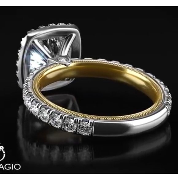 Verragio Jewelry | Diamond Engagement Ring TRADITION - 150HCU Verragio Tradition 150HCU White Gold Ring Size 6